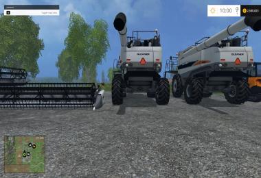 Gleaner Combine updated added soybean v1