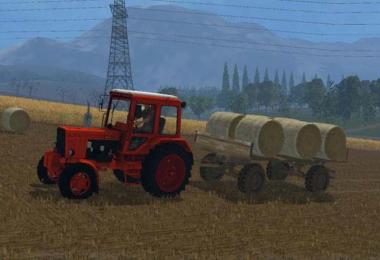 HW80 Bale trailers v1.0