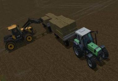 HW80 Bale trailers v1.0