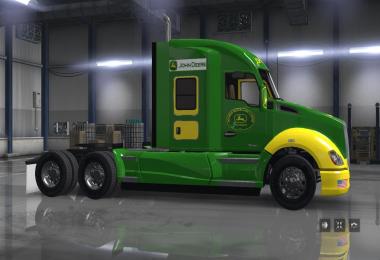 John Deere skin for Kenworth T680 v1.0