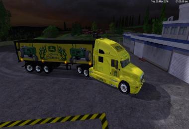 John Deere KW CatTruck and John Deere Semi Trailer By Eagle355th