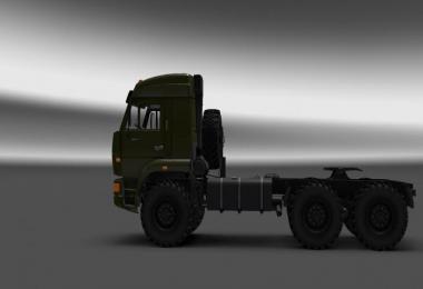 Kamaz 6460 with improved off-road suspension 1.22.x