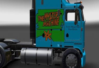 Kenworth K100 Mystery Machine Skin