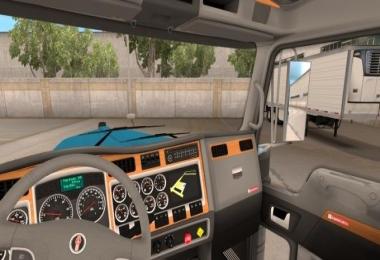 Kenworth W900 M Lite interior 