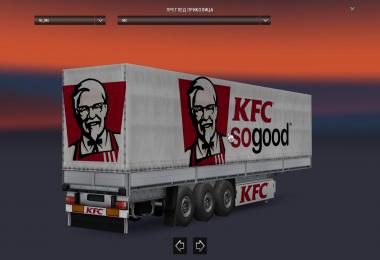 KFC Trailer skin 1.22