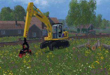 Kobelco SK160 Abatteuse V1.0