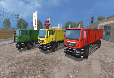 MAN Grain Gearbox & Trailer v1.0