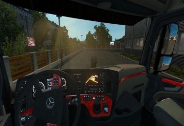 Mercedes Actros MP4 2014 Red Interior