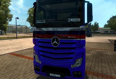 Mercees Actros MP4 Desant Skin