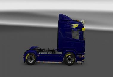 Scania Blue and Yellow