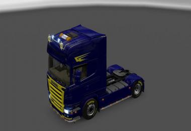 Scania Blue and Yellow