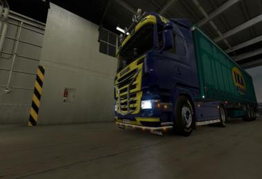 Scania Blue and Yellow