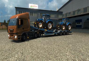 Single trailer - New Holland T6160 v1.0