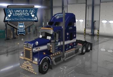 Uncle D Logistics 2016 Kenworth W900 Skin V1.0