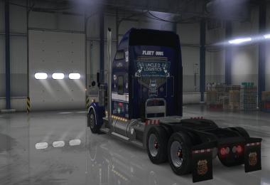 Uncle D Logistics 2016 Kenworth W900 Skin V1.0