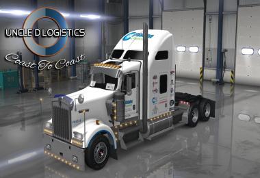 Uncle D Logistics Celadon Logistics Kenworth W900 Skin