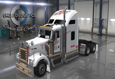 Uncle D Logistics Heartland Express Kenworth W900 Skin