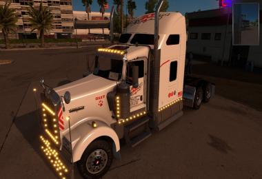 Uncle D Logistics Heartland Express Kenworth W900 Skin