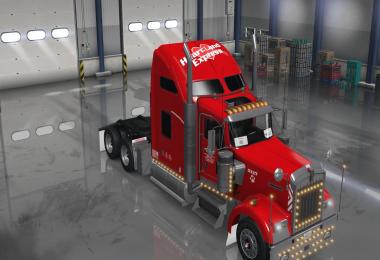 Uncle D Logistics Heartland Express Red Kenworth W900 Skin