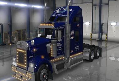 Uncle D Logistics Kenworth W900 Skin v1