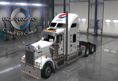 Uncle D Logistics Pepsi Kenworth W900 Skin