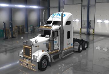 Uncle D Logistics - Sysco Food Service Kenworth W900 Skin