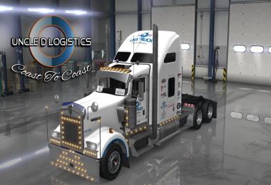 Uncle D Logistics USA Truck W900 Skin V1.0
