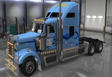 Uncle D Logistics Werner Trucking Kenworth W900 Skin
