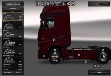 Wheels customization preview