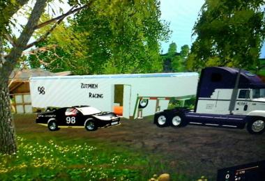 98 nascar + trailer v1