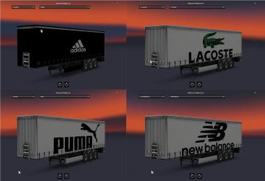 Adidas, New Balance, Puma & LaCoste Trailer Pack By Gile004