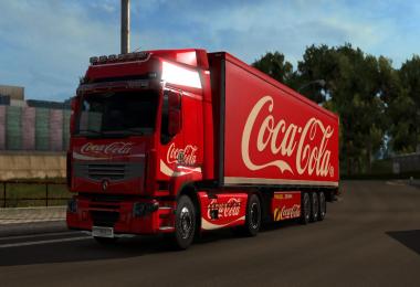 DAF, Iveco Hiway, Renault Premium Coca-Cola Combo v1