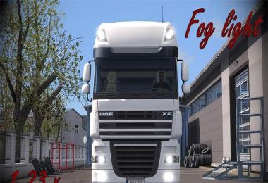 DAF XF 105 Fog light v1.5