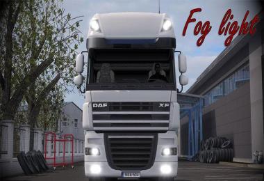 DAF XF 105 fog light