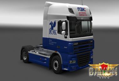 DAF XF 105 P.E.C. Skin