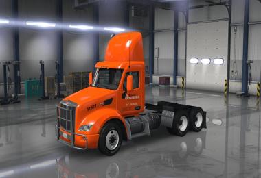 DC-Bourassa P579 + Trailer Skin Pack for ATS v1