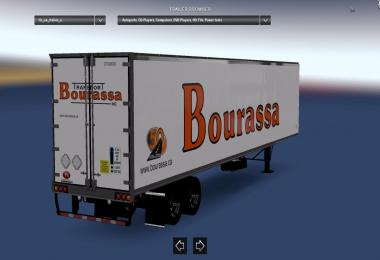 DC-Bourassa P579 + Trailer Skin Pack for ATS v1