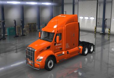 DC-Bourassa P579 + Trailer Skin Pack for ATS v1