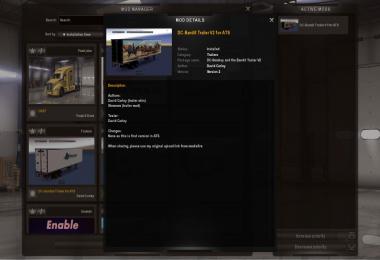 DC-Smokey and the Bandit Trailers for ATS v1