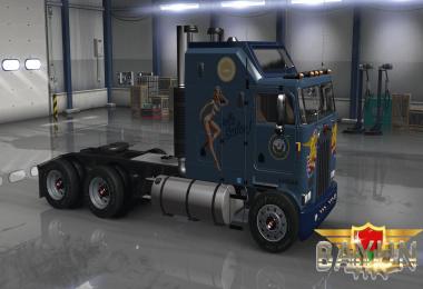 Kenworth K100 Military Girls Skin
