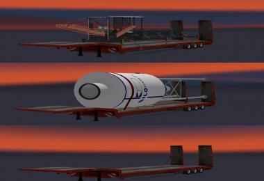 Overweight Trailers Pack by Zetor 165 Maxterra v1.0