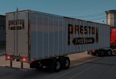 Preston Trucking Trailer Skin