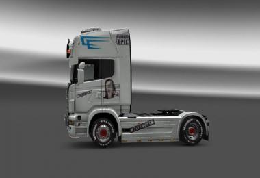 Scania white Sons of Anarchy v1.23