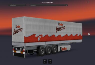Starbucks Kinder Bueno Philips Burger King Trailer pack