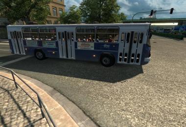 Bus Ikarus in trafic for 1.23