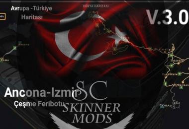 Europe & Turkey Map v3.0.1