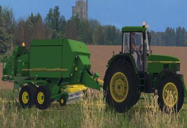 John Deere 690 & Krone BigPack 120-80 v1.0