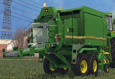 John Deere 690 & Krone BigPack 120-80 v1.0