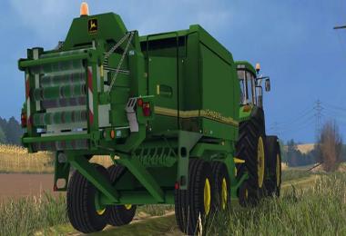 John Deere 690 & Krone BigPack 120-80 v1.0