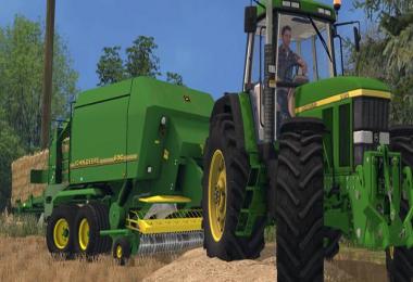 John Deere 690 & Krone BigPack 120-80 v1.0